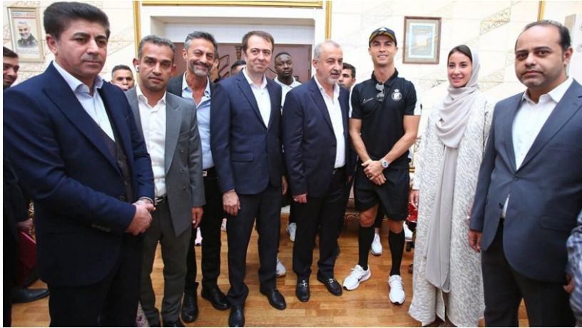 Chủ tịch Iran đã rất tận tâm trong việc đón tiếp Ronaldo và đồng đội